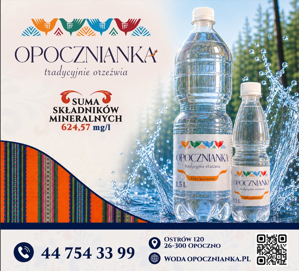 woda mineralna OPOCZNO